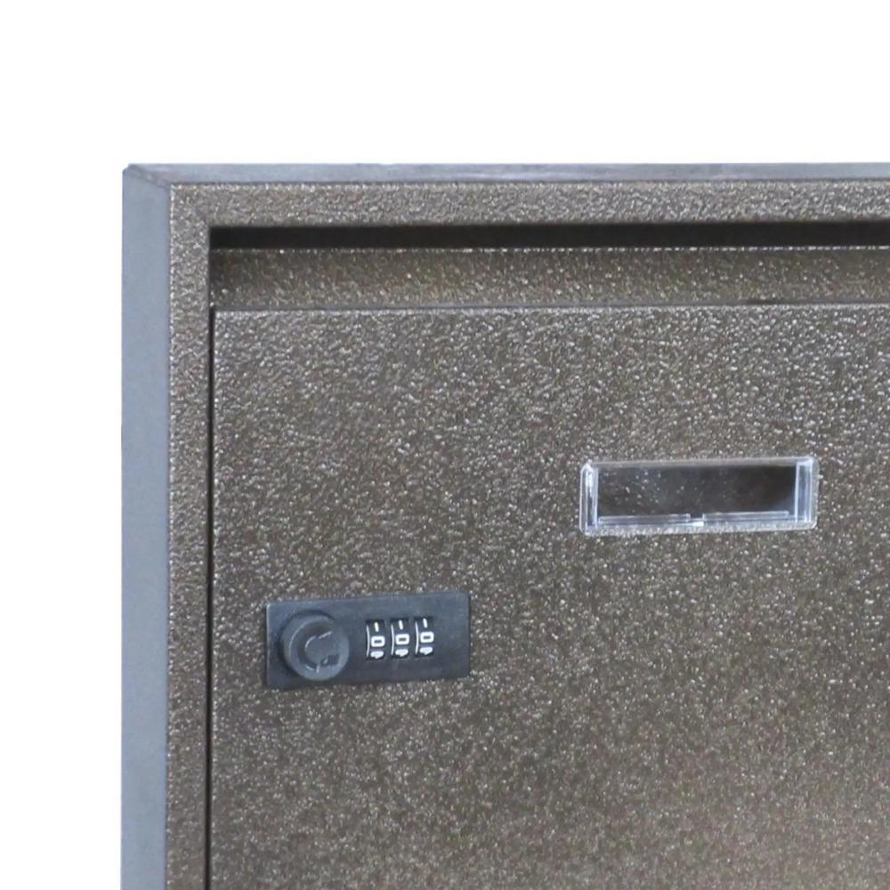Metal Mailbox Letter Box Wall Mounted Mail Box Universal Postbox  for School Outdoor Street House