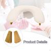 Comfortable And Non-slip PU Leather Hand Rest for Manicure Makeup