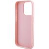 Guess Guhcp15Xpsairsp Iphone 15 Pro Max 6.7 Różowy/Pink Hardcase Saffiano Iridescent Script