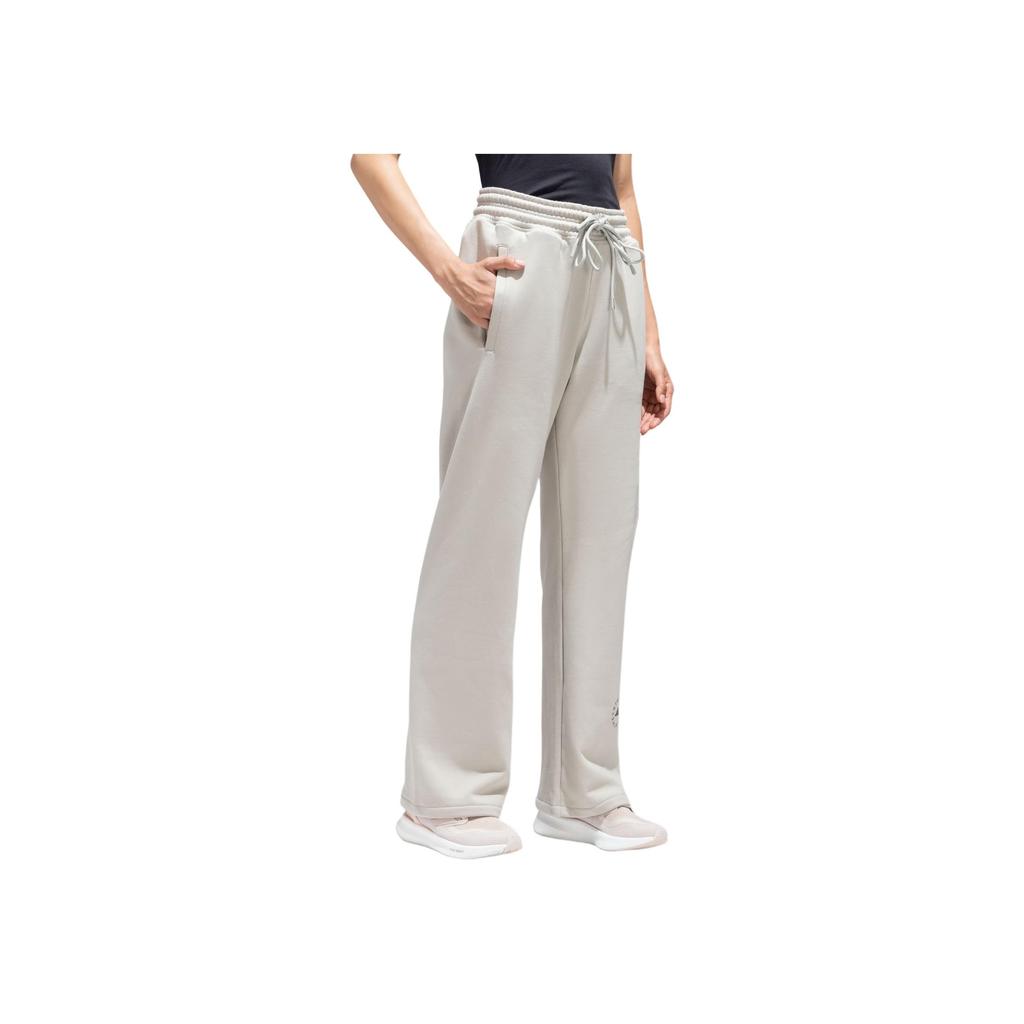 adidas Pantalones Rectos X Stella McCartney Gris Sauce Pantalones de Mujer JW4662