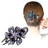 Exquisite Rhinestone Duckbill Hair Clip for Women's Summer Updos