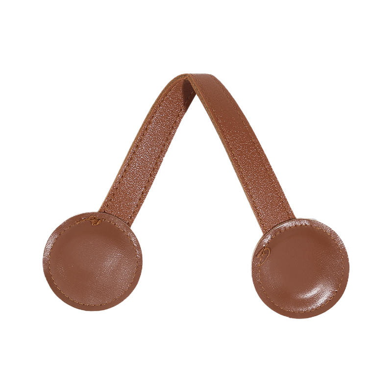 Magnetic Leather Hat Clip Multi-Purpose Magnetic Holder for Caps Masks and Keys