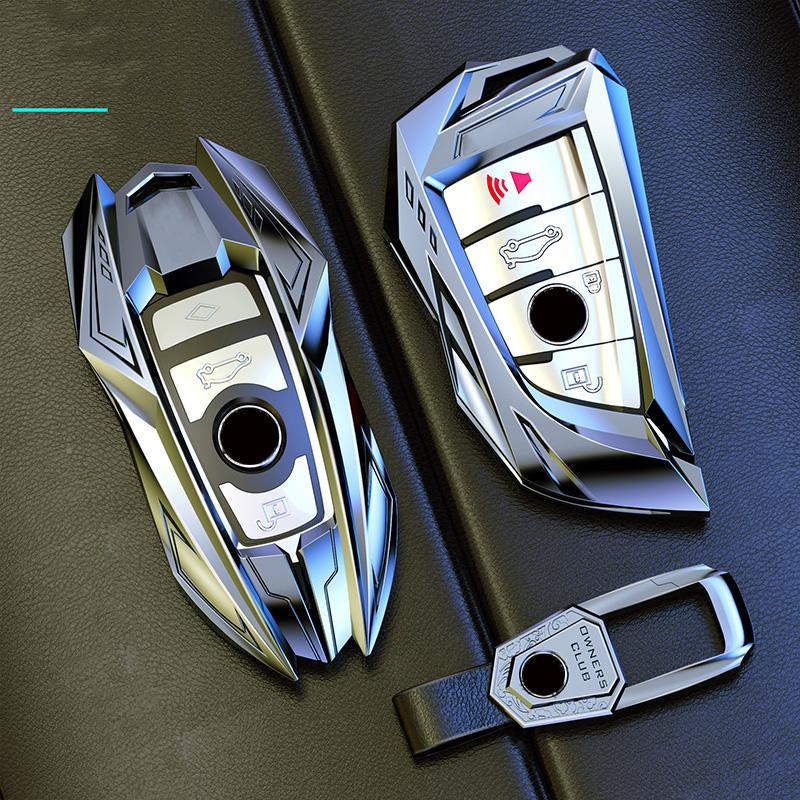 Zinc Alloy Car Key Case Cover Shell For BMW 1 3 5 7 Series X1 X3 X4 X5 X6 G20 G30 F15 F16 G01 G02 G05 F10 F20 F30 G07 F34