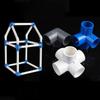 Heavy Duty PVC Pipe Coupler 20/25/32/40/50mm 3/4/5/6 Way 3D Connectors for Agricultural Irrigation DIY Pipe Rack Plumbing Repairs