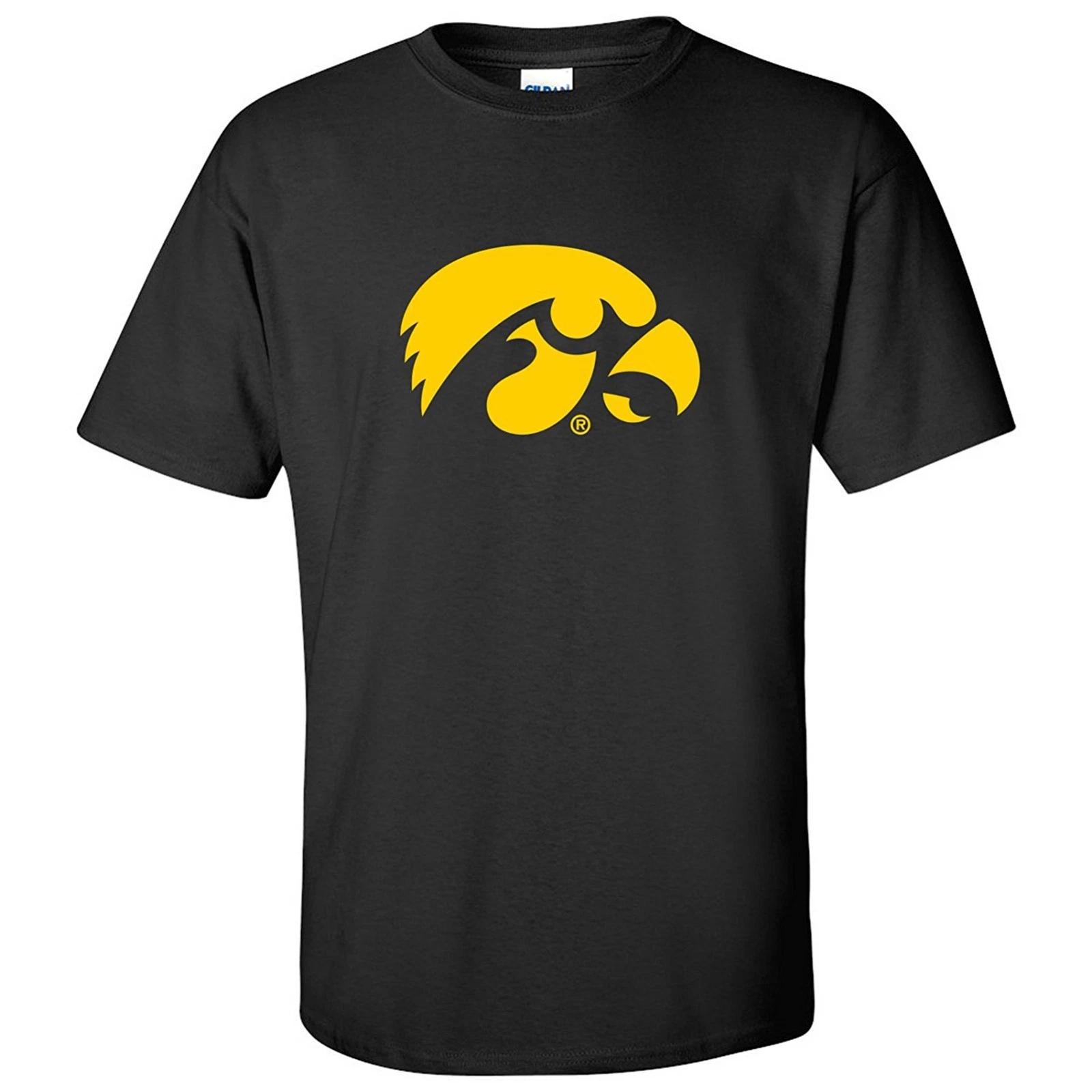Iowa Hawkeyes Primary Logo Licensed Unisex T-Shirt XL