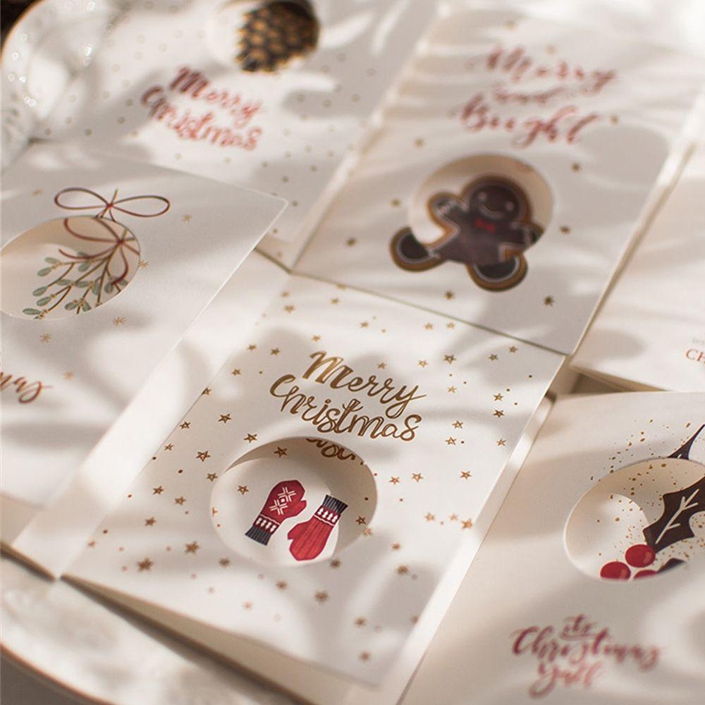 with Envelopes Stickers Merry Christmas Wishing Message Cards Best Wishes Christmas Greeting Card