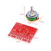 Rotary Switch 3 Pole 4 Position Signal Selection Power Amplifier Audio Signal Switch Accessories