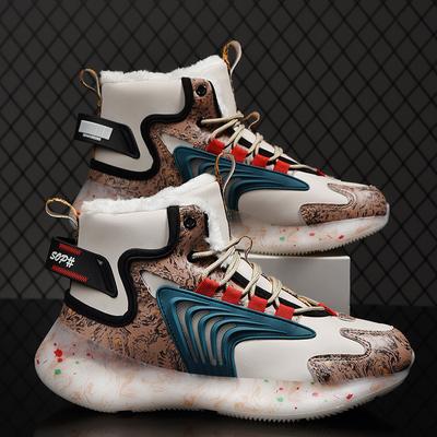 Stivali da uomo 2024 Nuove pantofole invernali Calde scarpe da uomo Impermeabili antiscivolo Sneakers in peluche Scarpe da tennis maschili Stivali da uomo Sneakers invernali