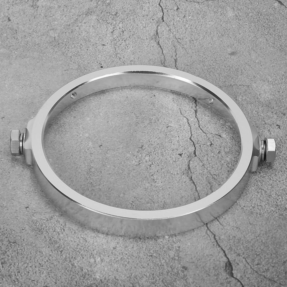 Aluminium Alloy   5.75in Round Headlight Mounting Bracket for Motorcycle Conversion