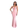 2025 Summer Women's Fashion Sexy Halter Bodycon Backless Dress