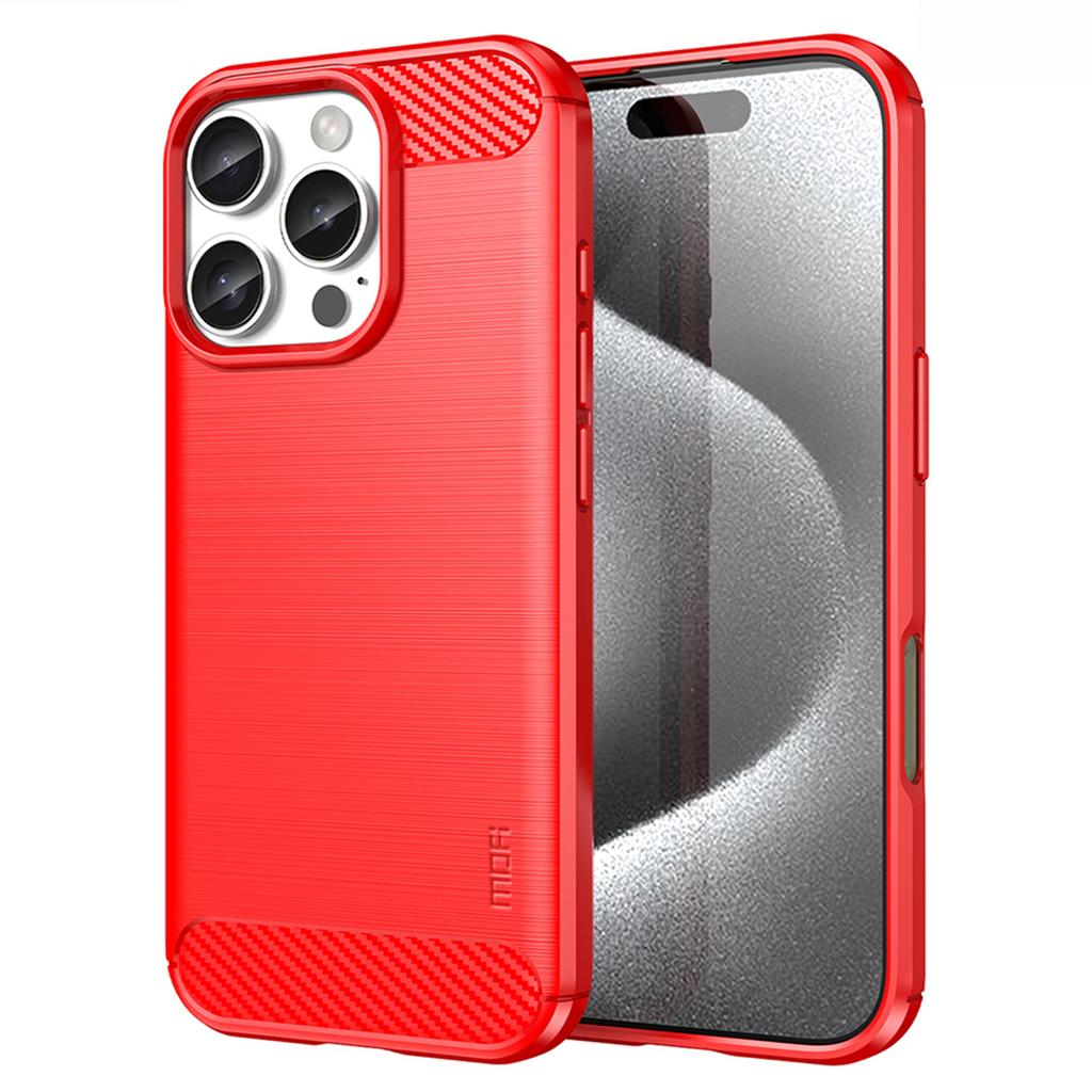 MOFI JK TPU Serie-1 Für iPhone 16 Pro Max Hülle Gebürstete TPU Handyhülle