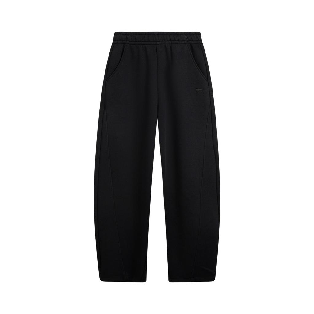 Li Ning Sports Lifestyle Series Sweat-Absorbing Comfortable Knitted Sports Pants Women Pants AKLW188-2