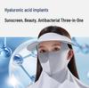 Women's UV Protection Facekini Hat with Neck Guard
