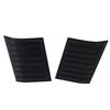 2PCS Side Air Vent Bonnet Hood Cover Trim For Ford Ranger 2012-2022 ABS Plastic