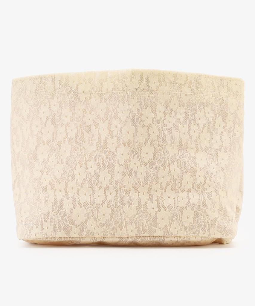 Afternoon Tea Living Pouch JJ72 Flower Lace Bag-in-Bag, Ivory
