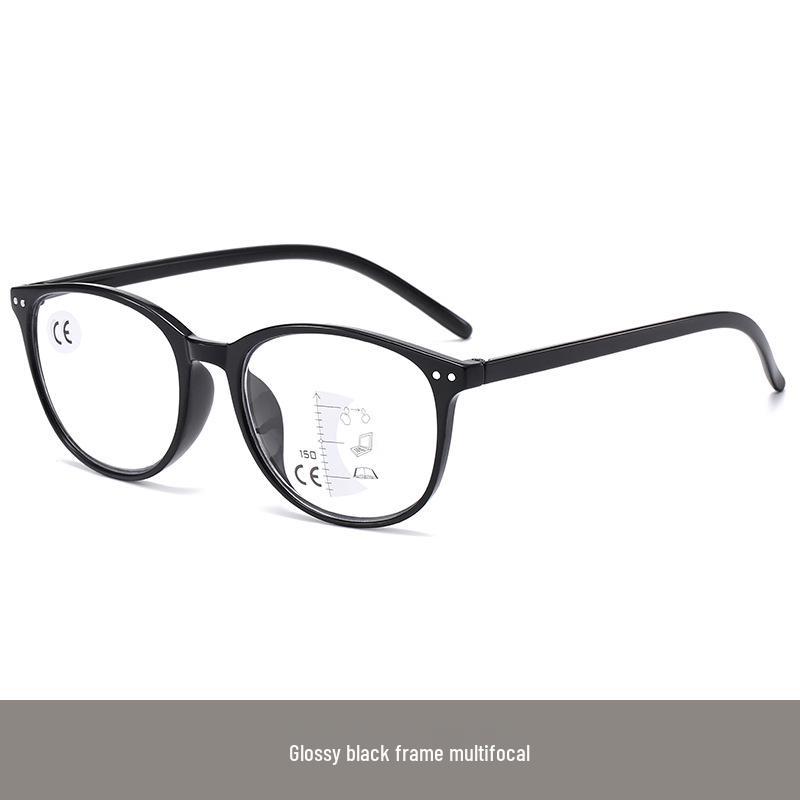 Multifocal Anti-Blue Light Reading Glasses for Presbyopia – Comfortable Dual-Use for Near and Far.