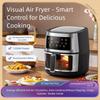 Stainless Steel Large Capacity Oil-Free Air Fryer: New Multifunctional Electric Model