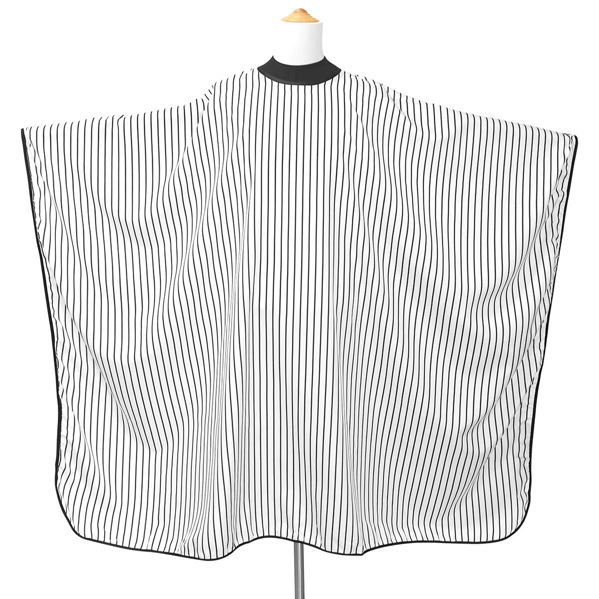 

Воротник для стрижки волос Парикмахерская профессиональная ткань Парикмахерская выкройка Фартук Накидка Антистатический парикмахерский халат Салон светло-серый