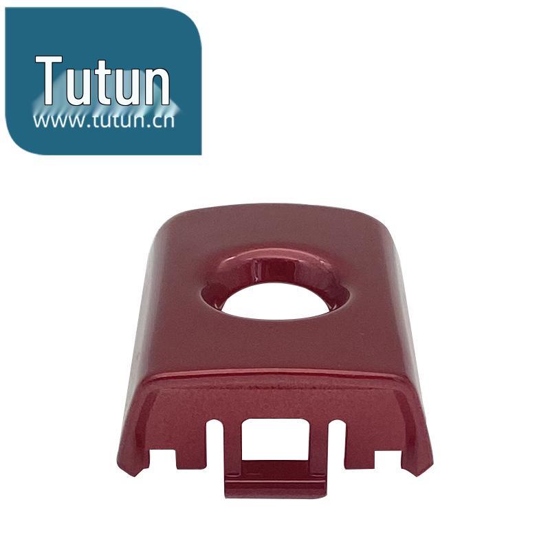 2015 Qashqai Front Door Handle Cover with Keyhole, Dazzling Red