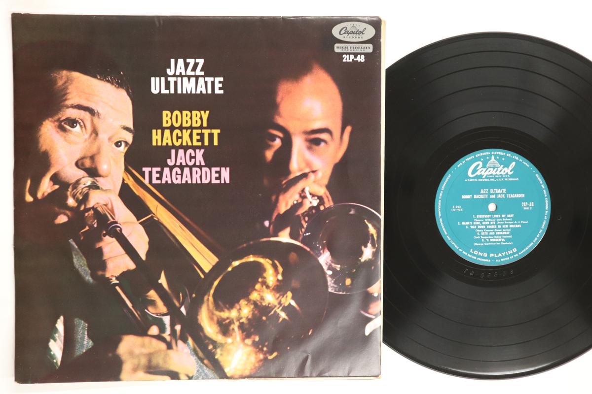 

LP Record BOBBY HACKETT JACK TEAGARDEN Jazz Ultimate 2LP48 CAPITOL Japan Jazz Used