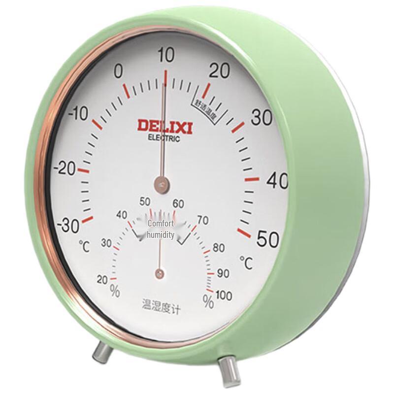 Delixi Electric Large Dial Indoor Thermohygrometer