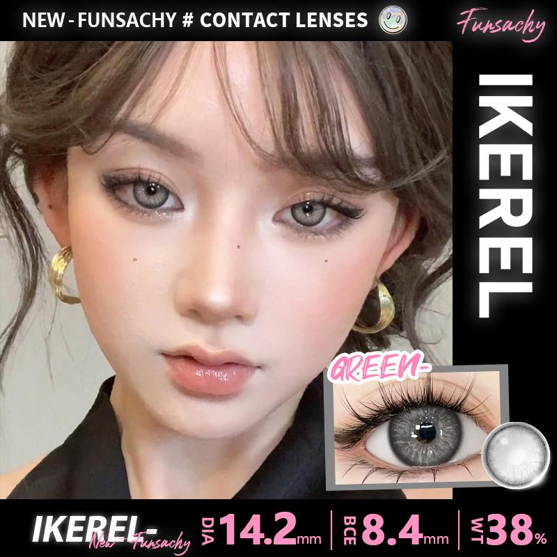 FUNSACHY 1 para gorąco sprzedających się soczewek kontaktowych kolorowych brązowych soczewek do oczu szarych pięknych źrenic niebieski kolor makijaż oczu kosmetyczne roczne