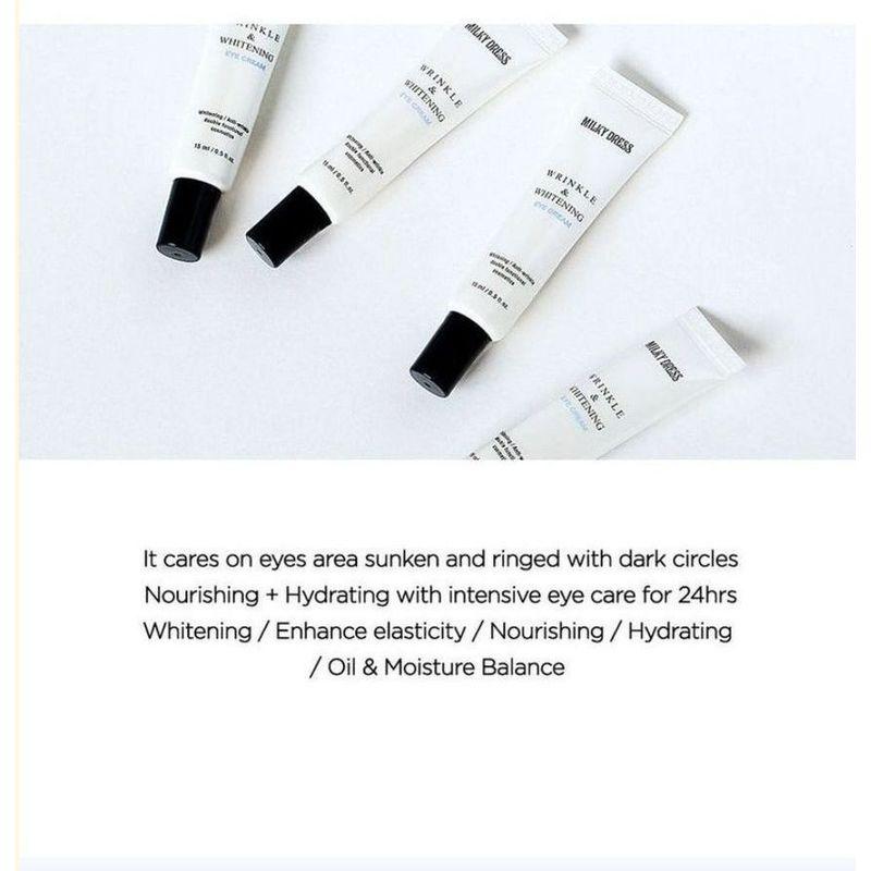 MILKYDRESS - Wrinkle & Whitening Eye Cream 15ml