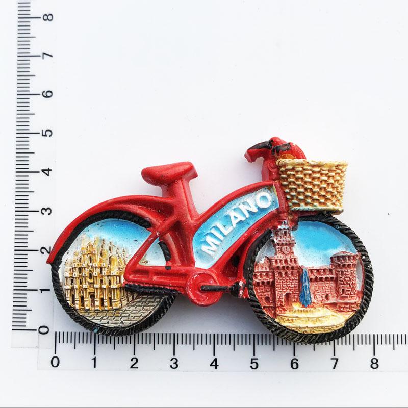Italy Fridge Magnets Rome Milan Venice Tourist Souvenirs Travel Fridge Magnetic Stickers Home Decoration Crafts Wedding Gifts