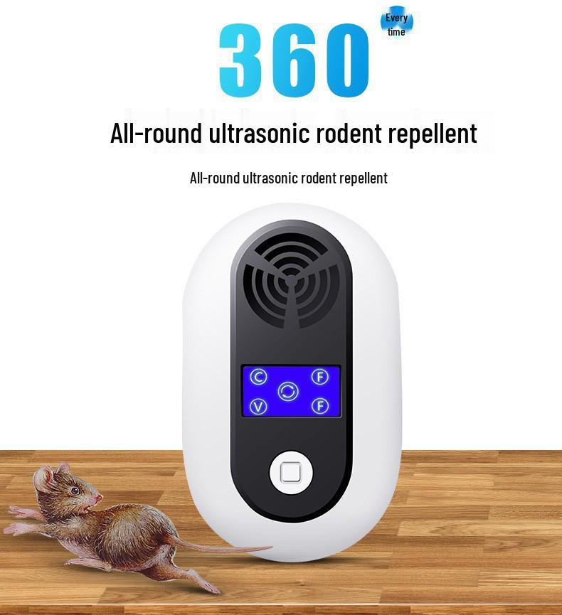 Eco-Friendly Ultrasonic Rat and Fly Repellent for Home and Bedroom
