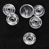 50 Set KAM T5 Transparent Plastic Resin Snap Buttons For Baby Children Clothes DIY Sewing Accessories Press Button