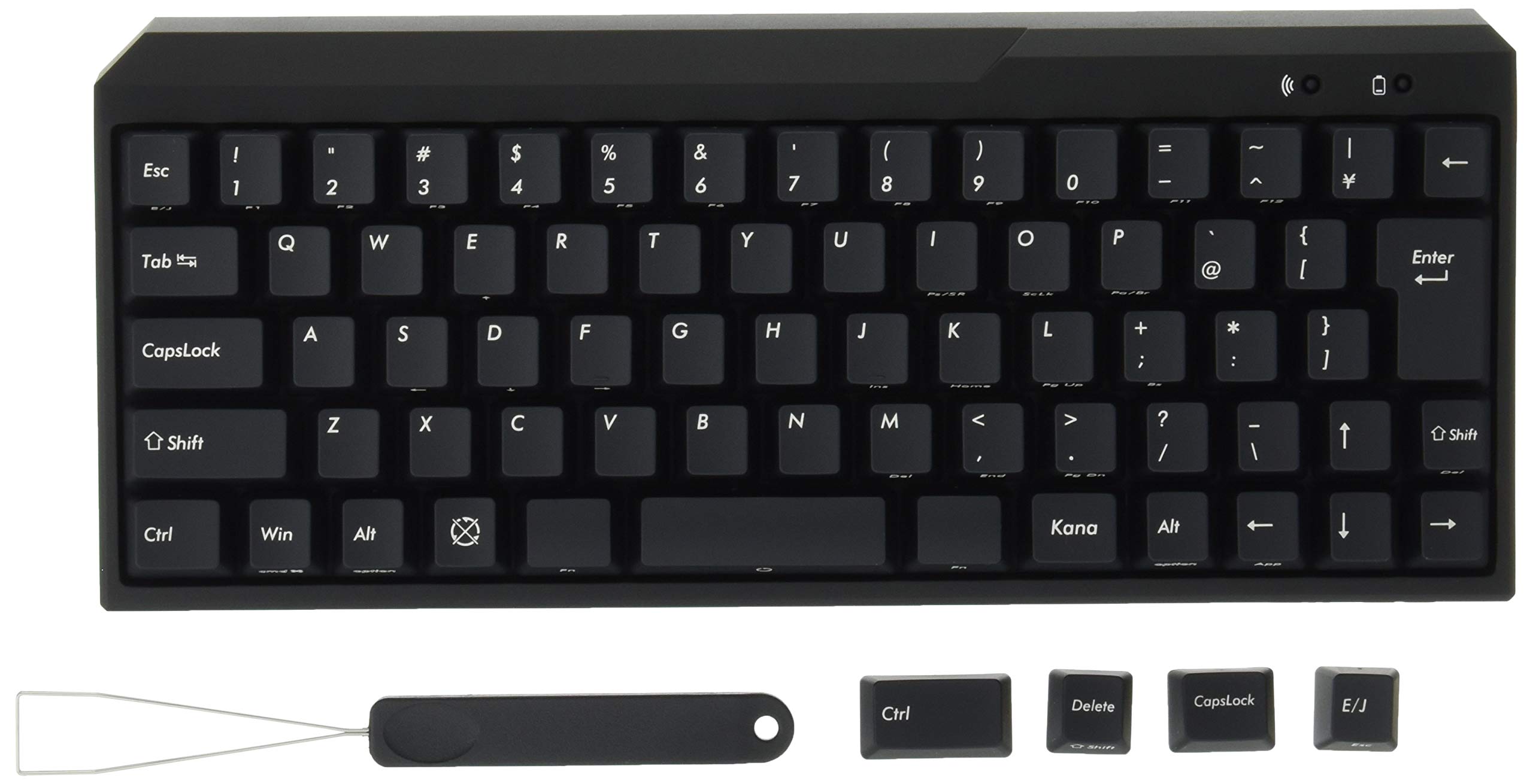 

FILCO Majestouch MINILA Air Cherry MX Switch Red Axis Japanese Layout Kana Free Bluetooth Wireless Connection Double Thumb Fn Key Layout Compact чорний
