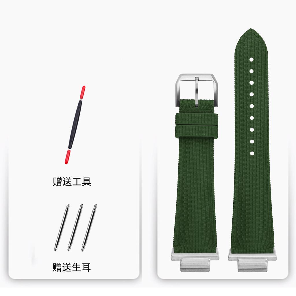 For G-SHOCK Casio DW5600 GW-B5600 GM5600 GA2100 GW-M5610 DW-5600 fluororubber Watch Strap Men Women FKM band Watch Chain