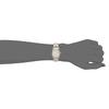 Analog Waterproof Watch with Date and Day Metal White [Citizen Q&Q] Display, Band, W473-204, Women's, Japanese Quality