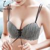 Women's Push-up Underwear Sexy Seamless Wire-free Bra Female Bralette Beauty Back Lingerie Tie Bras