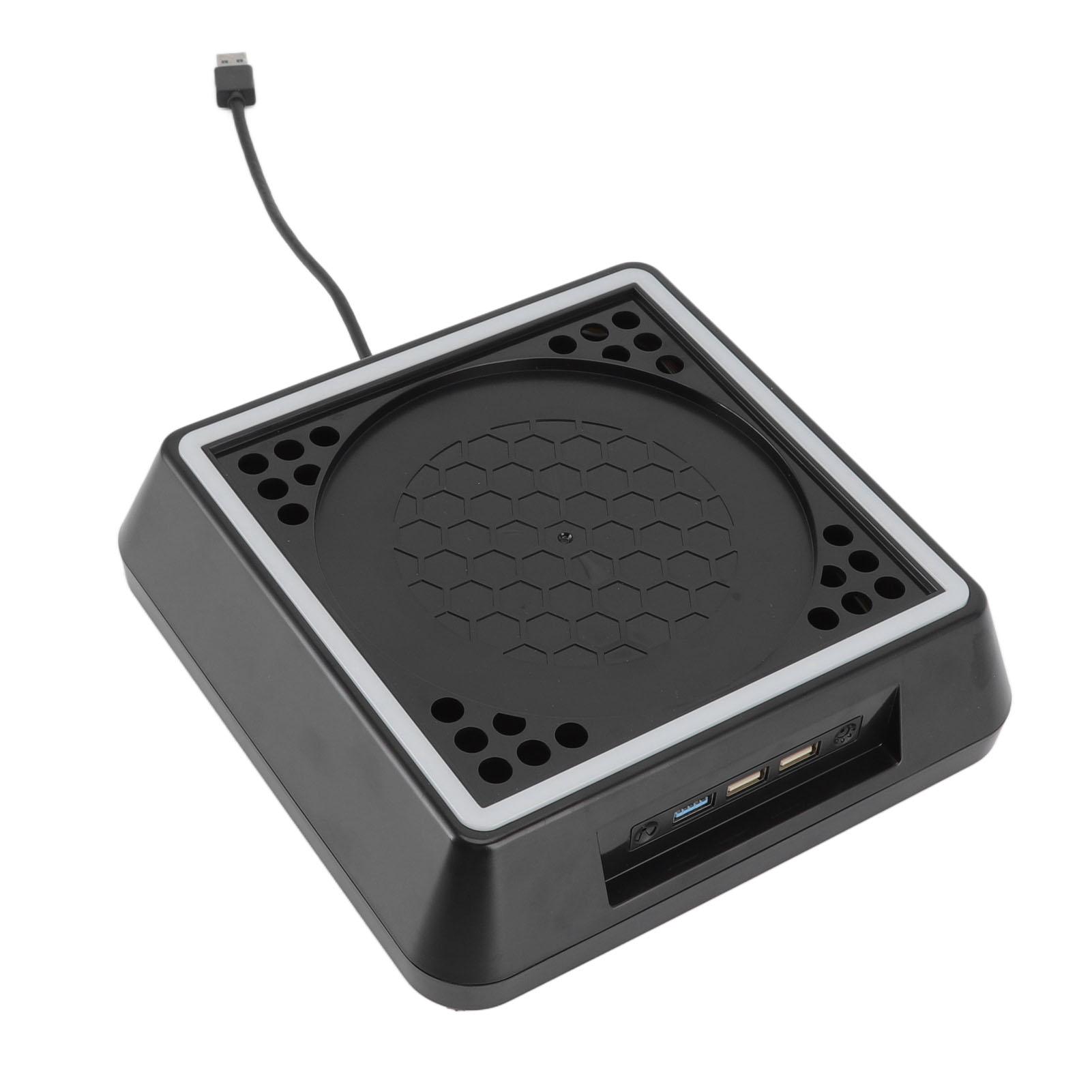 

Нижний охлаждающий вентилятор 2.4A 5V 3 скорости ветра сенсорный переключатель USB охлаждающий вентилятор со световой панелью для Xbox