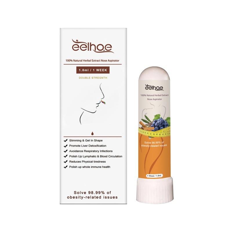

EELHOE Body Care Nasal Inhaler, Moisturizing Skin Care Nasal Congestion Discomfort Portable Care Nasal Inhalation