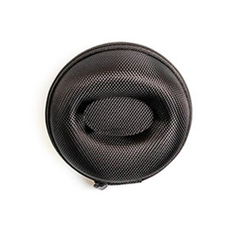 

Shock-Resistant Waterproof Portable EVA Watch Storage Organizer Single Watch Travel Box with Zip for Holding Watch чёрный