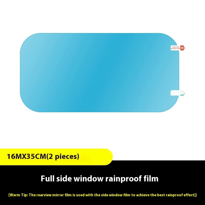 Suitable for All Car Models!Car Mirror Rain Film,Highly Efficient Waterproof and Anti-Fog,Easily Cope with Rainy Road Conditions