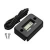 1 Pcs Waterproof Digital Hour Meter LCD Display Portable Engine Gauge Hour Meter For Motorcycle/Boat Engines Counter Hour Meter