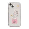ins cartoon flower for iPhone17ProMax soft case Apple 17 matte mobile phone case 16/15 anti-drop 14