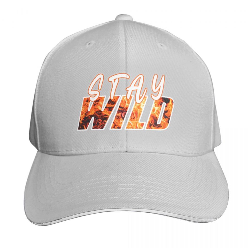 Stay Wild Ben Azelart Baseball Cap Adjustable Buckle Closure Moisture Wicking Quick Dry Curved Brim Classic Fit