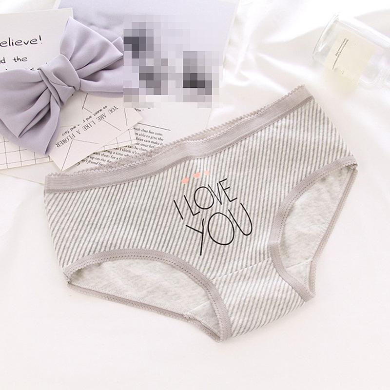 

Хорошие трусы L XL удобные женские симпатичные нижнее белье дышащие высококачественные мягкие 1 шт девушки печатные горячая распродажа рекламный хлопок 2018 новый XL