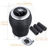 Arenbel Shift Knob 5 Speed PU Gear Shifting Stick Shifter Knob Manual Auto Universal Black
