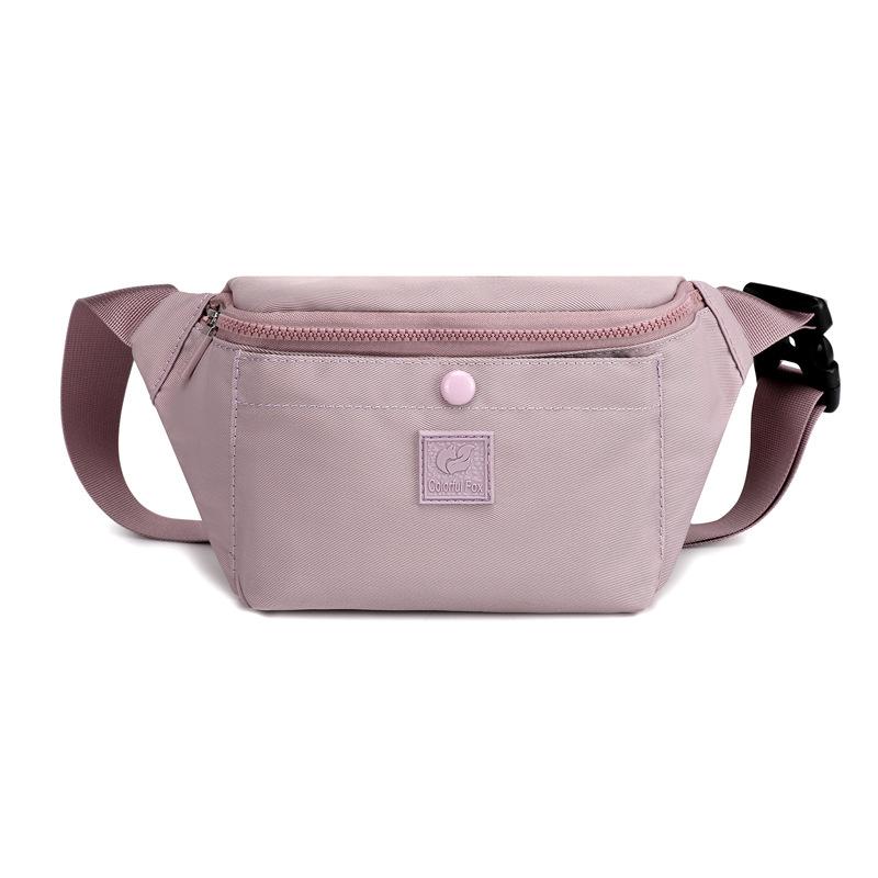 ColorfulFox new trendy breast bag women's casual fashion simple fanny pack waterproof cashier mobile phone bag