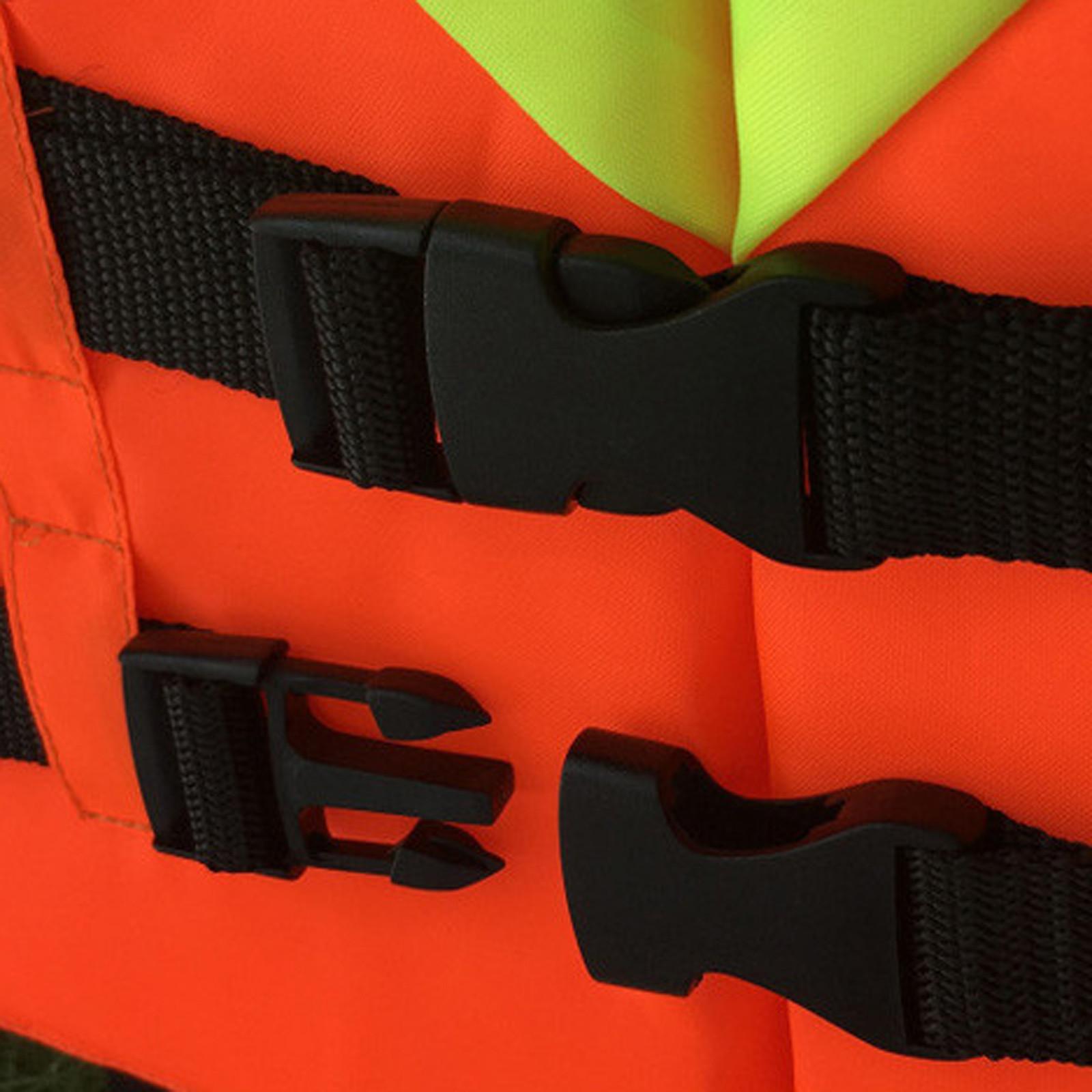 Летний жилет для детей Детский спасательный жилет Спасательный жилет One Size оранжевый — фото 4