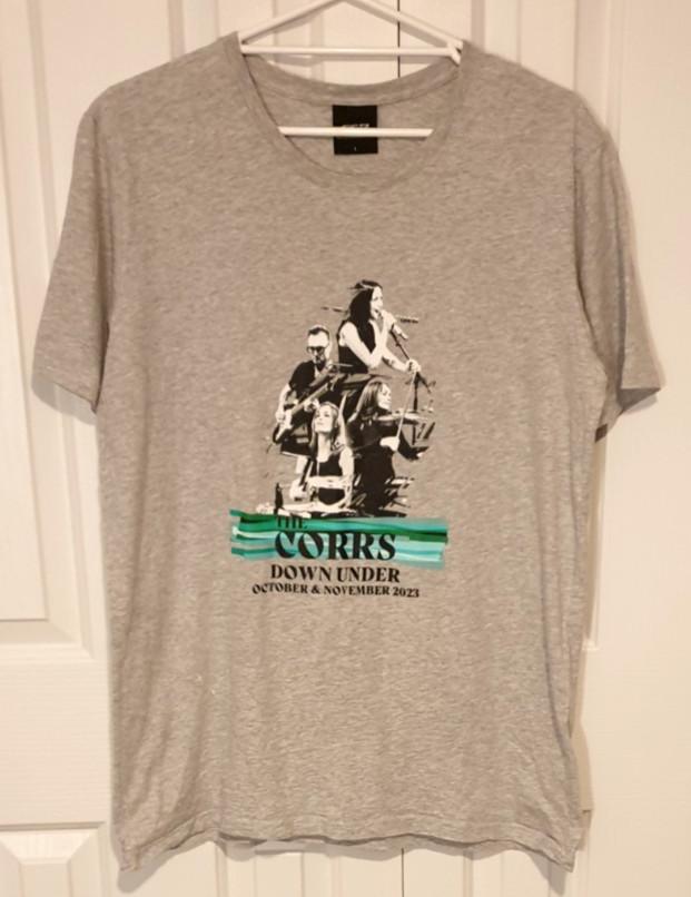 

THE CORRS TShirt Adult Large 2023 Concert Down Under Tour Band Graphic Tee. Unisex T-Shirt XXXL