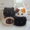 Soothing Feature Stuffed Animal Cat Soft Fluffy Fluffy Cat Toy Soft Cat Plush Toy  Baby Gift