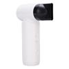 Cordless Hair Blower Dryer 80000 RPM Adjustable High Speed Fast Drying Hair Dryer with 360 Degree Rotation Nozzles White