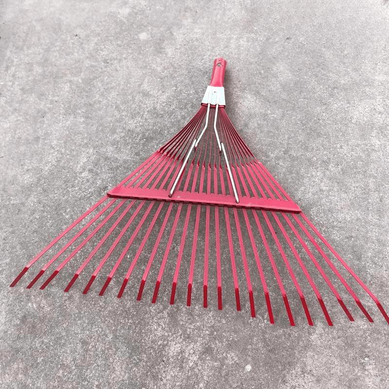 Jundingying 22-Tooth Flat Steel Wire Garden Rake