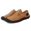 Large Size 2025 Autumn New One-pedal Versatile Doudou Shoes Genuine Leather Soft Sole Non-slip Men's Casual Shoes